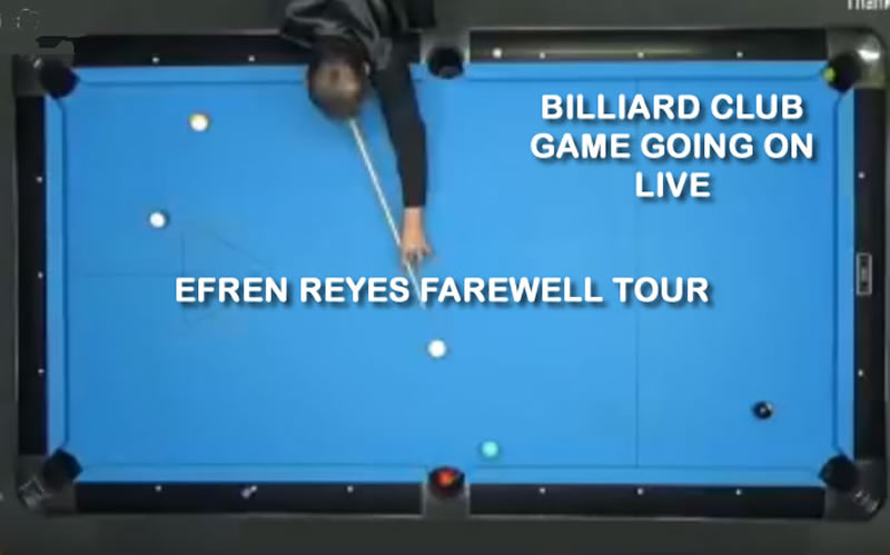 Live Billiard Game - Best Shots Ever With Skill Legend | EFREN BATA REYES