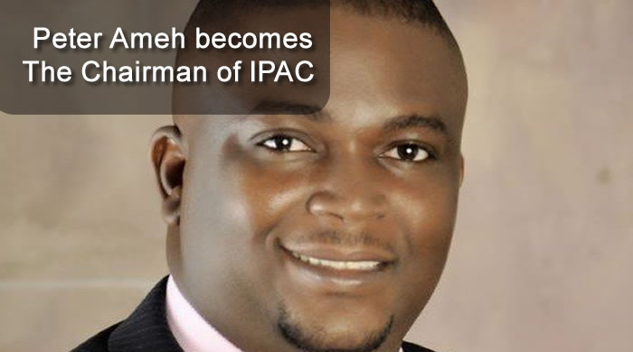 Peter Ameh becomes The Chairman of IPAC - Inter Party Advisory Council