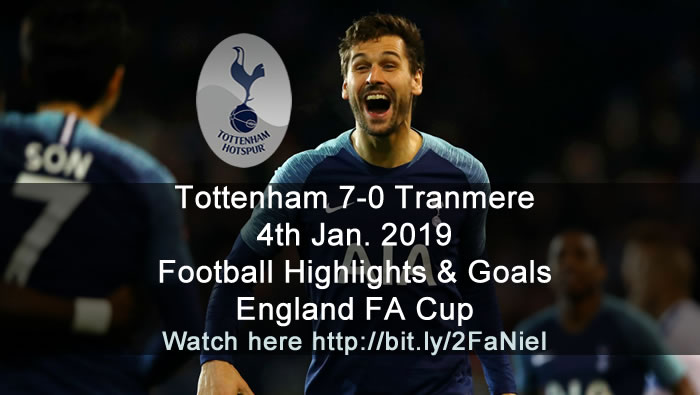 Tottenham 7-0 Tranmere | 4th Jan. 2019 - Football Highlights & Goals - England FA Cup
