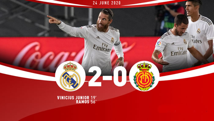 Real Madrid 2-0 Mallorca - 24th Jun 2020 - Football Highlights and Goals - Spain - La Liga