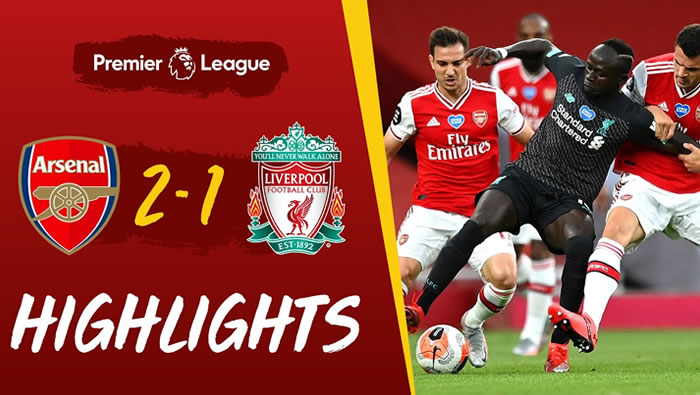 Arsenal 2-1 Liverpool - 15th Jul 2020 - Football Highlights and Goals - England Premier League