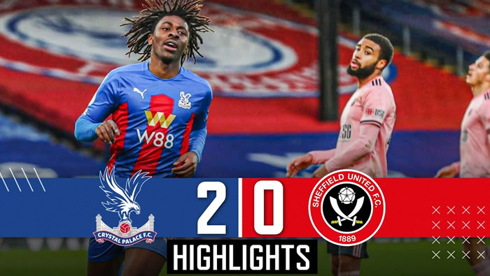 Crystal Palace 2-0 Sheffield Utd - 2nd Jan 2021 - Football Highlights and Goals - EPL