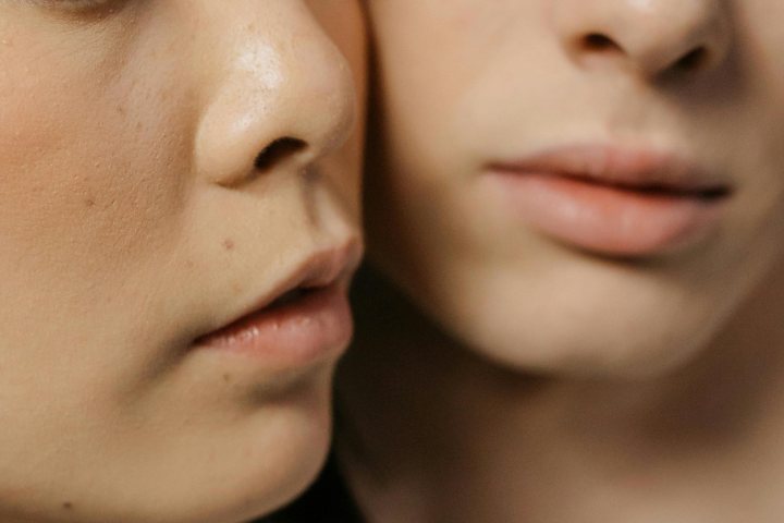 Before and after improved skin glow