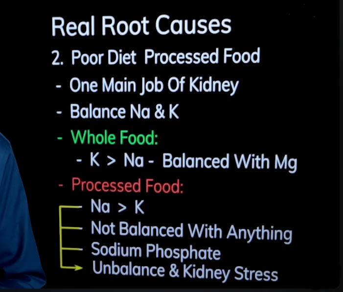 Causes of kidney damage