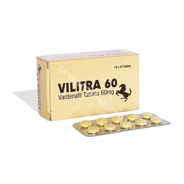 Vilitra 60Mg | Know about dosage and uses of Vardenafil tablet